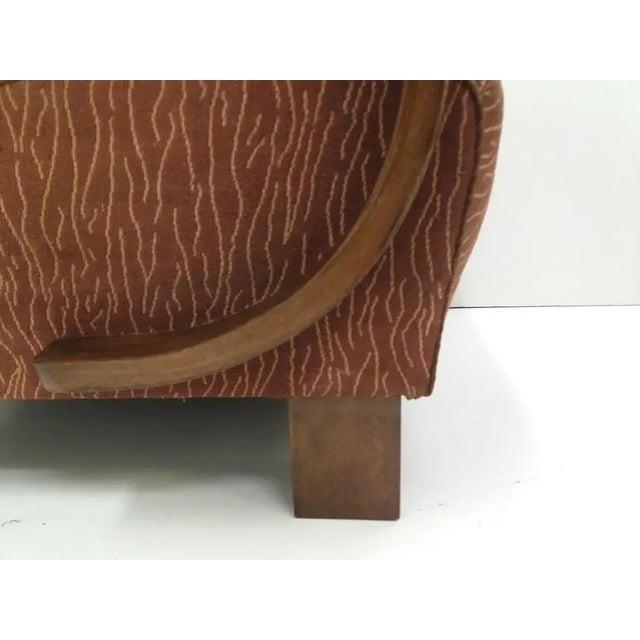 Art Deco Armchair from Halabala, Czechoslovakia, 1930 For Sale - Image 9 of 15