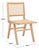 Contemporary Hattie French Cane Dining Chair - Natural For Sale - Image 3 of 3