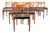 Danish Model 418 Chairs in Teak and Skai by Arne Vodder for Sibast, 1960s, Set of 12 For Sale
