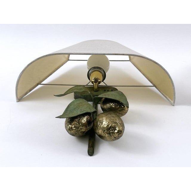 Large Mid-Century Brass Lemon Sconces by Hans Möller, 1970s, Set of 2 For Sale - Image 9 of 18