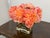 Hollywood Regency Windward Home Luxury Faux Peonies in a Block Vase For Sale - Image 3 of 12