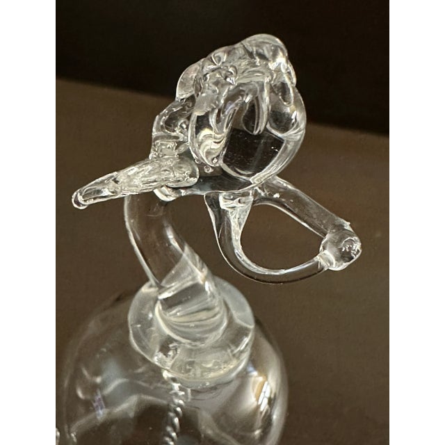Vintage 20th Century Glass Angel Bell For Sale - Image 10 of 12
