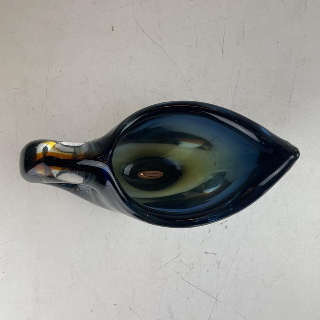 Sommerso Murano Glass Vase by Flavio Poli for Seguso Vetri D'arte, Italy, 1960s For Sale - Image 11 of 16