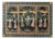 Indian Krishna and Gopi Painting on Silk For Sale