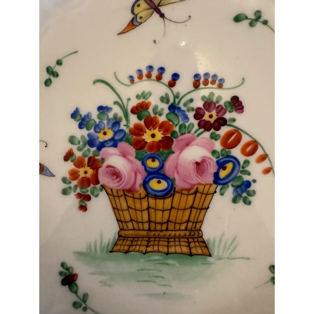 Mid 19th Century Cauldon China Salad Plates- Set of 11 For Sale - Image 9 of 10