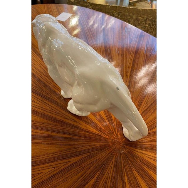 Silver Panther, 1970, White Ceramic For Sale - Image 8 of 11