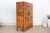 Camel Antique Chinese Golden Elm Qing Armoire For Sale - Image 8 of 9