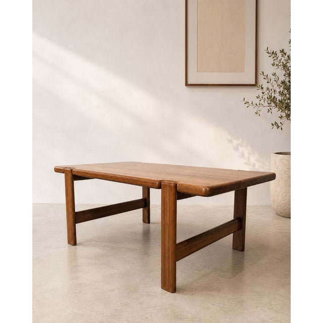 Vintage Danish Teak Coffee Table, 1970s For Sale - Image 9 of 9