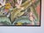 Oversize- Vintage Balinese Tropical Birds & Banana Leaf Acrylic Painting on Canvas For Sale In Miami - Image 6 of 14