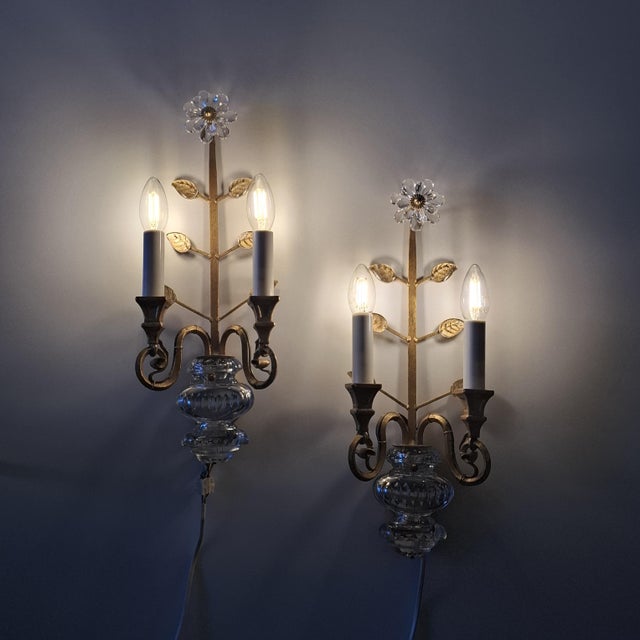 Vintage Wall Lamps by Banci Firenze, Italy, 1960s, Set of 2 For Sale - Image 4 of 18