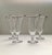 1960s Platinum Rimmed Footed Water Glasses - Set of 4 For Sale - Image 11 of 11