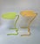 Mid-Century Modern Pair of Vintage Lily Pad Nesting Tables, Attributed to John Salterini For Sale - Image 3 of 14