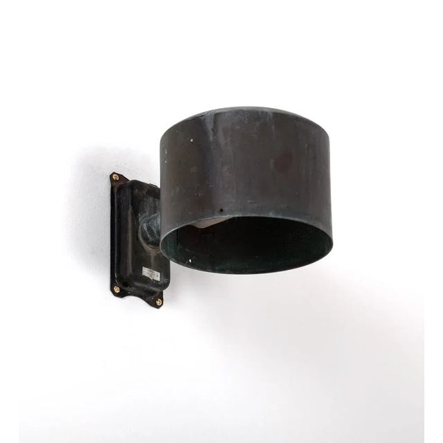 Copper Wall Lamp attributed to Westal, Sweden, 1960s For Sale - Image 3 of 10