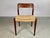 Fully Restored Vintage Teak Dining Chairs Papercord Seats from J.L. Møllers, 1960s, Set of 4 For Sale - Image 3 of 12