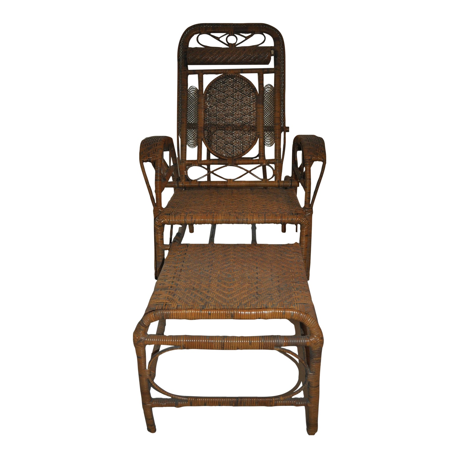 Art Deco Chaise Lounge Chair Chairish