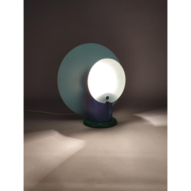 Round Table Lamp by Michele De Lucchi for Bieffeplast, 1983 For Sale - Image 10 of 15