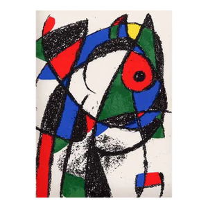 Joan Miro Original Lithograph V2-1 Mourlot 1975