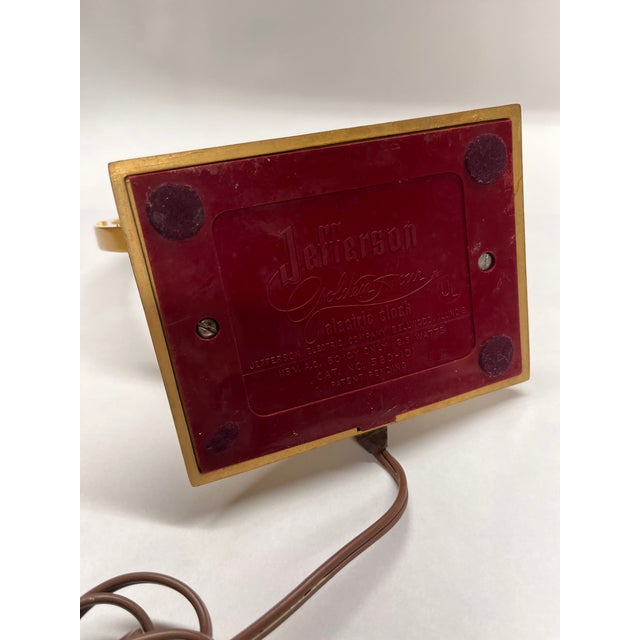 Mid 20th Century Jefferson Golden Hour Clock For Sale In New York - Image 6 of 8