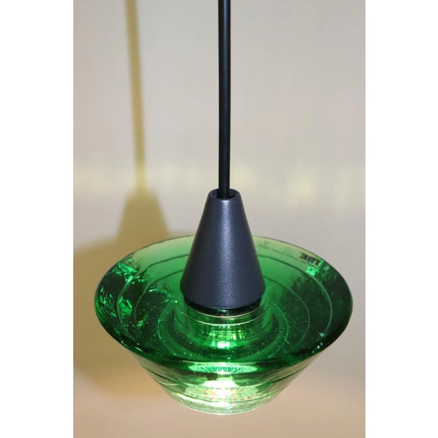 Mid-Century Modern Murano Glass Pendant Lamp For Sale - Image 9 of 13