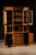 American Early 20th Century Massive Oak Sideboard Hutch With Columned Buffet For Sale - Image 3 of 9