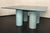 Turquoise Serenissimo Dining Table by Lella Vignelli, Massimo Vignelli and David Law for Acerbis, 1980s For Sale - Image 14 of 14