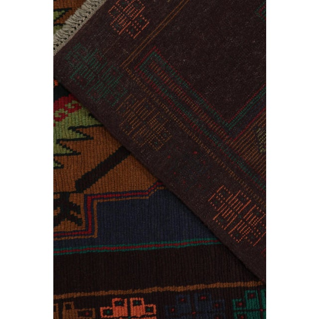 Textile Rug & Kilim’s Baluch Tribal Rug With Colorful Geometric Patterns For Sale - Image 7 of 7