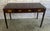Antique English Campaign Console Desk - 3 Drawer Military Writing Table For Sale - Image 9 of 16