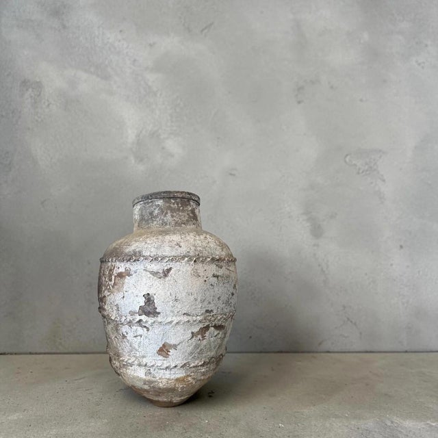 Extra Large Vintage Olive Jar, 22" X 31.5" For Sale - Image 4 of 5