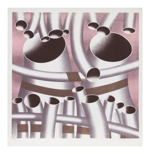 1970s Jack Brusca - Pipes Serigraph