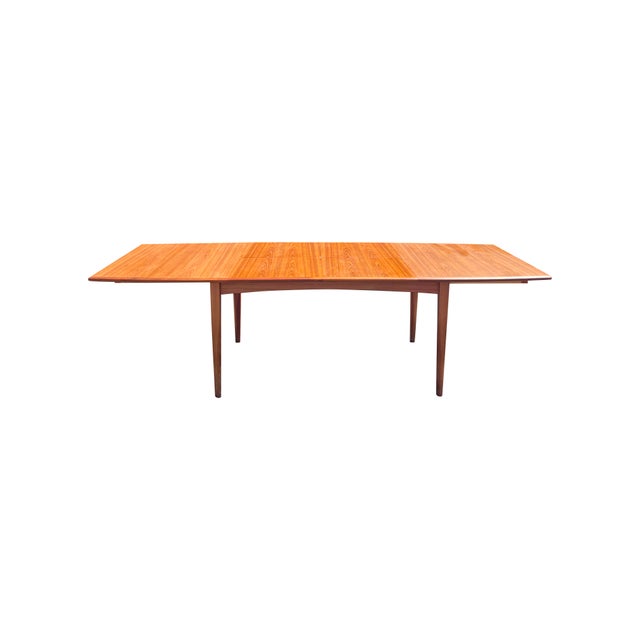 Vintage Falster Danish Teak Extendable Butterfly Danish Dining Table Mid Century Modern For Sale - Image 9 of 11