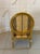 Antique Louis XVI French Giltwood Bergère Armchairs, 1920, Set of 4 For Sale - Image 6 of 17