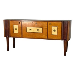 Italian Sideboard in Oak by Pier Luigi Colli, 1950s For Sale