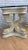 Glass Vintage Neoclassical Faux-Stone Dolphin Pedestal Table With Glass Top For Sale - Image 7 of 11