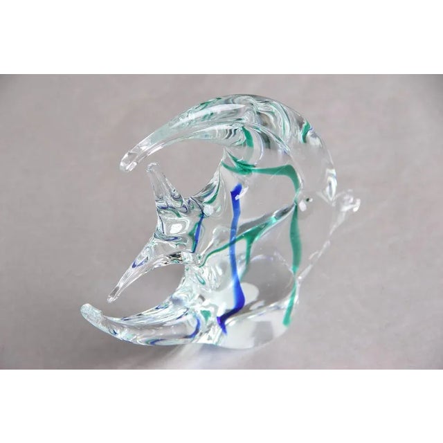 1960s Murano Handmade Glass Fish, Italy, 1960s For Sale - Image 5 of 8