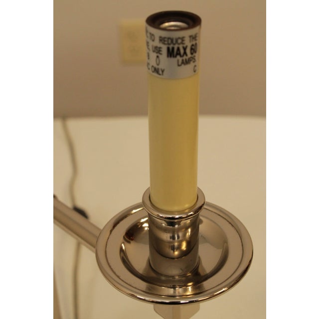 Vintage Chrome Swing Arm Desk Lamp For Sale - Image 10 of 13