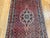Vintage Bidjar Gallery Rug, Hand-Knotted Wool, Geometric Medallion Pattern, Red & Navy, 5x9 For Sale - Image 11 of 17
