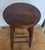 Industrial Vintage Wooden Factory Stool For Sale - Image 3 of 9