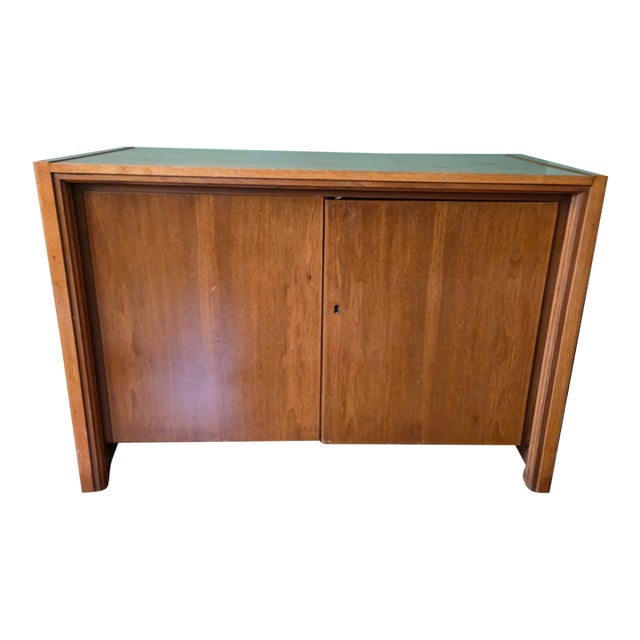 1930s Art Deco Sideboard Cabinet by Bruno Paul for Hellerau - Low Gentleman's Wardrobe With Original Key For Sale