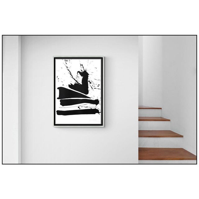 Message us to inquire about custom framing options! (Included for free with every purchase) The artwork here, "Automatism...