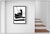Message us to inquire about custom framing options! (Included for free with every purchase) The artwork here, "Automatism...