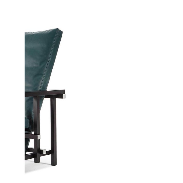 Black Red and Blue Armchair by Gerrit Thomas Rietveld for Cassina For Sale - Image 6 of 13