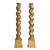 Baroque Carved and Gilded Columns, Set of 2 For Sale - Image 4 of 4