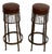 2 italian Vintage stools For Sale