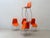 Orange Stacking Chairs Europa by Helmut Starke for Embru, 1970s For Sale - Image 6 of 15