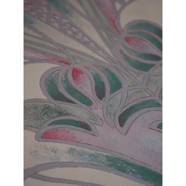 Pair Vintage French Louis XV Carved Open Arm Library Chairs For Sale - Image 12 of 18