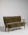 Mid-Century Modern Danish Upholstered Sofa, Antique, Denmark, Circa 1940 For Sale - Image 3 of 13