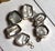 White Freshwater Baroque or Keshi Pearl Sterling Silver Link Bracelet For Sale - Image 10 of 18