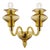 Amber Murano Glass Sconce with Linear Design by Simoeng for Simoeng For Sale