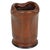 Italian Brown Curved Leather Pen Holder by Nova Tecno, Italy, 1950s For Sale - Image 12 of 12