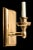 Contemporary Storia Uno Sconce in Gold Finish For Sale - Image 3 of 3